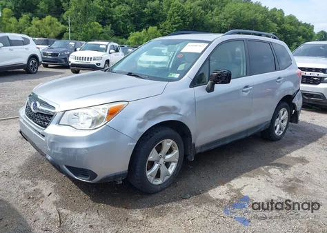 2014 Subaru Forester 2.5I Premium from USA, damaged, VIN JF2SJAGC6EH405933